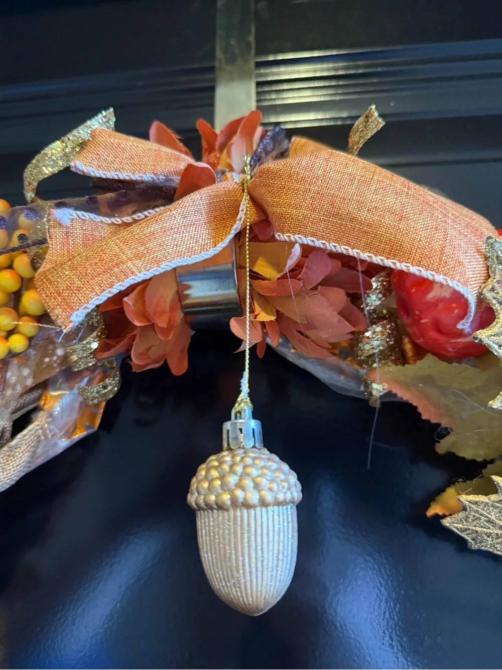 Cute Fall Thanksgiving Wreath 22” + Two Wreath Storage Bags